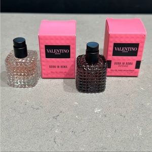 Valentino Set of Two Minis- Born in Roma & Born in Roma Intense
